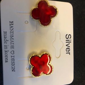Luxury fashion earrings 925s post